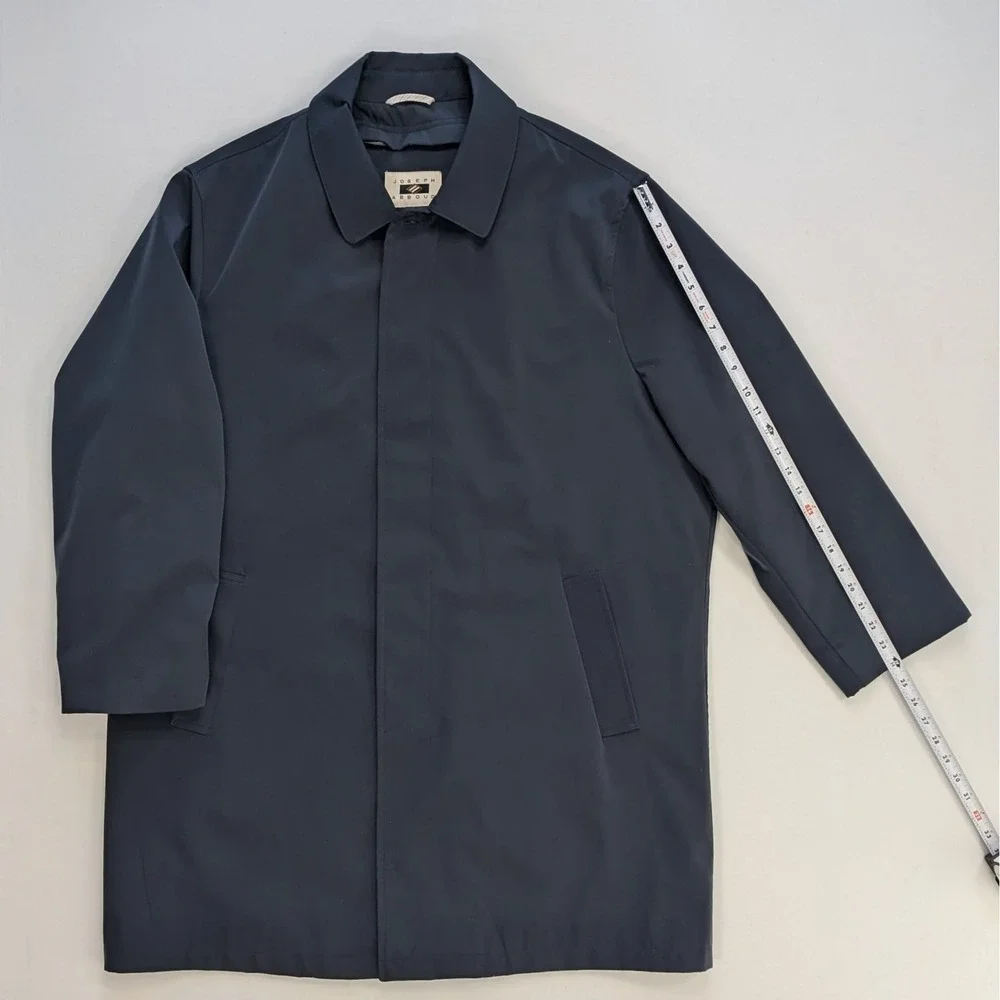 Joseph Abboud Navy Overcoat w/ Removable Liner | 48 Long | Like New